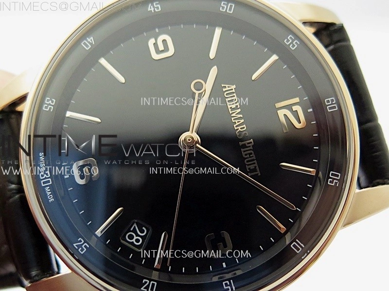 Code 11.59 RG 15210 APSF 1:1 Best Edition Black Dial on Black Leather Strap SA4302 Super Clone
